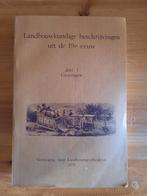 Landbouwkundige beschrijvingen uit de 19e eeuw – Groningen, Ophalen of Verzenden, 19e eeuw, Gelezen