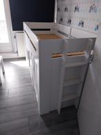 Halve hoogslaper wit met raampje, Ophalen of Verzenden, Hoogslaper