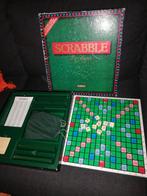 Scrabble deluxe, bordspel, Een of twee spelers, Ophalen of Verzenden, Gebruikt
