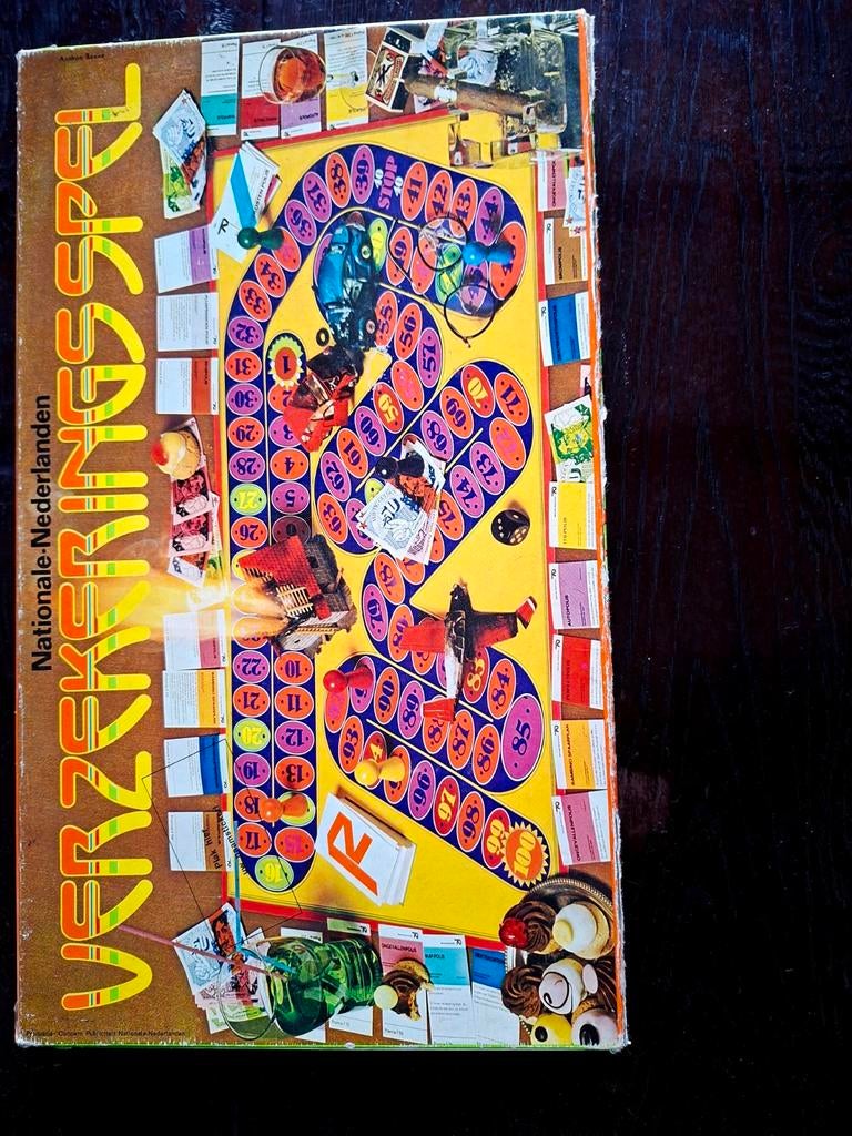 Nationale Nederlanden bordspel vintage, Verzamelen, Speelgoed, Ophalen of Verzenden