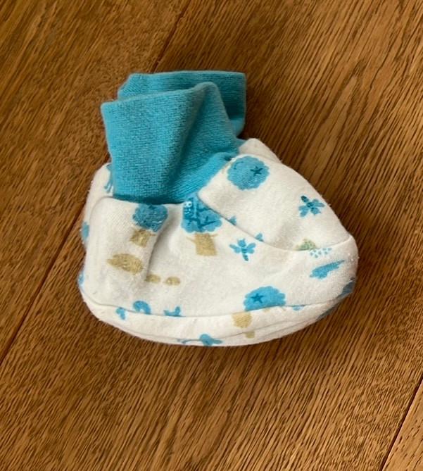 Newborn Baby slofjes Hema warm gevoerd katoen Baby slofjes, Ophalen of Verzenden, Zo goed als nieuw, Jongetje of Meisje, Slofjes