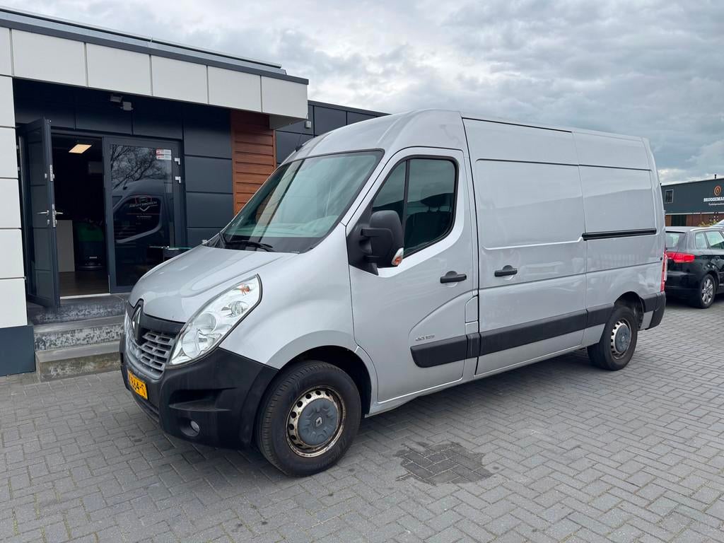 Renault Master T35 2.3 dCi L2H2 125 pk Airco Navi 2014 2x sc, Euro 5, Gebruikt, 4 cilinders, Renault