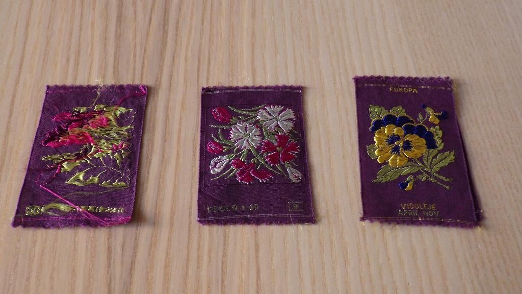 prachtige jaren '30 applicaties van zijde, Ophalen of Verzenden, Overige typen