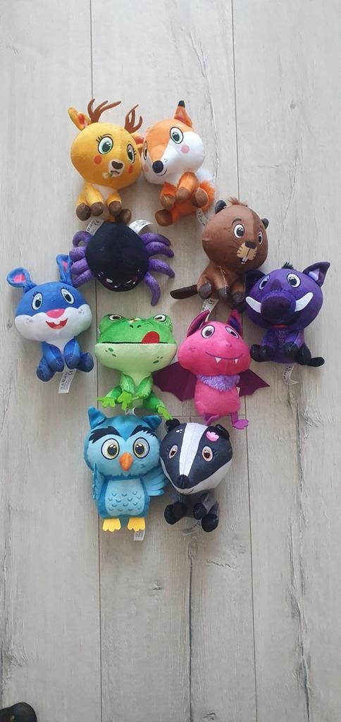 Nieuwe Lidl Dieren Knuffels - Complete Set, Lidl, Ophalen of Verzenden, Met label, Meerkleurig