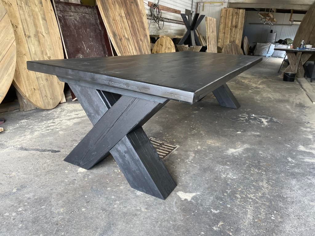 Kloostertafel xxl, Huis en Inrichting, Tafels | Eettafels, 100 tot 150 cm, 200 cm of meer, Ophalen of Verzenden, Zo goed als nieuw