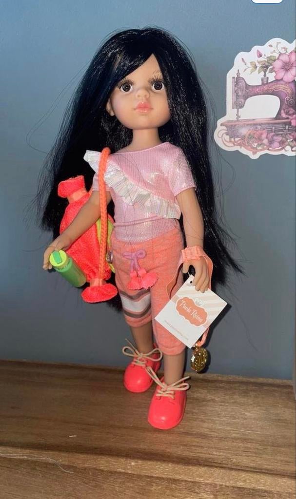 Setje kleertjes en schoenen voor Paola Reina pop, Kinderen en Baby's, Speelgoed | Poppen, Ophalen of Verzenden, Zo goed als nieuw