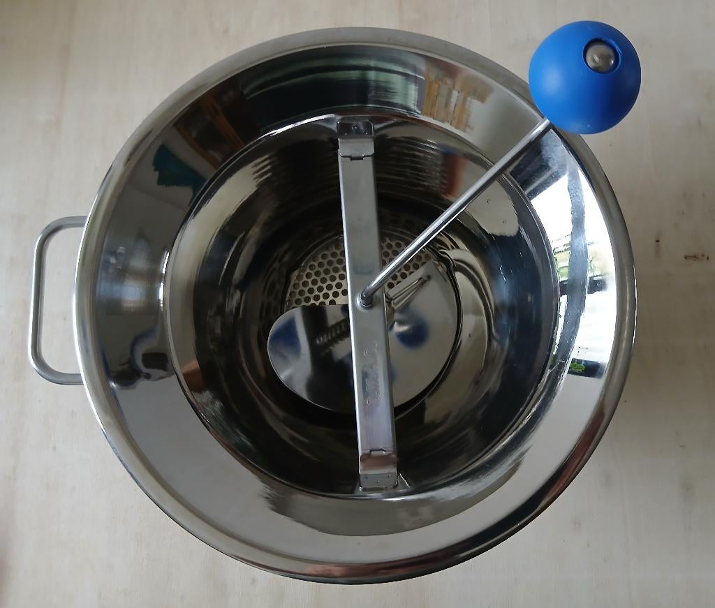 Grote professionele rvs passeerzeef merk OMAC Italy, Overige typen, Zilver, Ophalen of Verzenden, Zo goed als nieuw