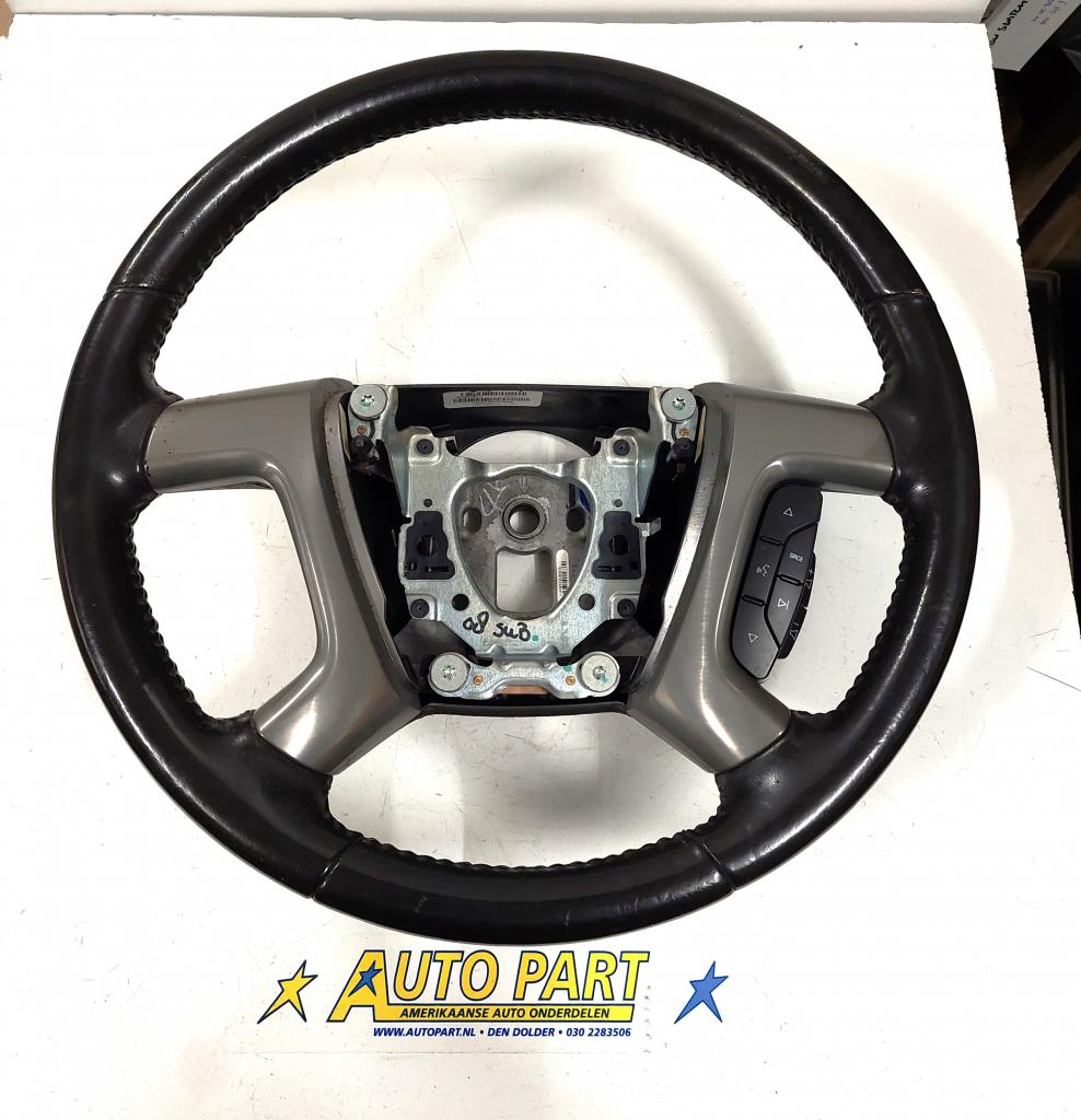 Chevrolet Suburban/Tahoe leder stuurwiel 2008, Auto-onderdelen, Besturing, Gebruikt, Info@gm.com, Chevrolet, Ophalen of Verzenden