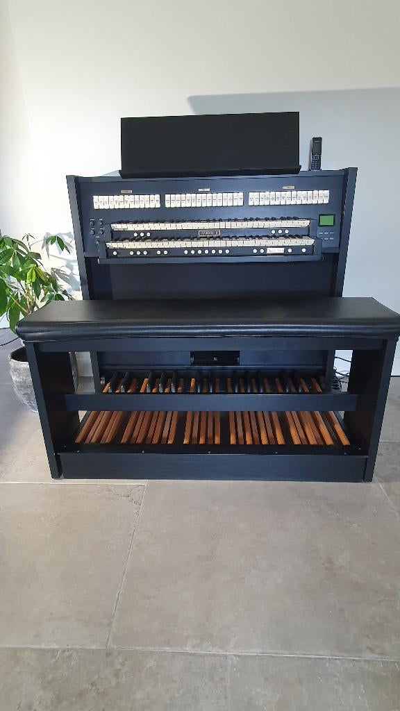 Orgel Viscount Chorale 3 DLX zwart - 2 klavieren met pedaal, Muziek en Instrumenten, Orgels, Ophalen, Zo goed als nieuw, 2 klavieren