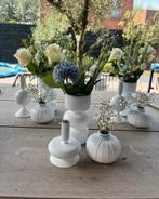 41 witte vaasjes bruiloft wedding feest aankleding, Ophalen of Verzenden, Zo goed als nieuw, Versiering, Geboorte of Huwelijk