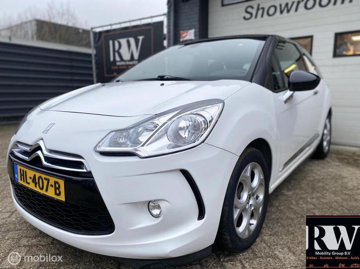 Citroen DS3 1.2 VTi So Chic *AIRCO*LM VELGEN*NIEUWE APK*, Auto's, Citroën, Bedrijf, Te koop, DS3, ABS, Airbags, Airconditioning