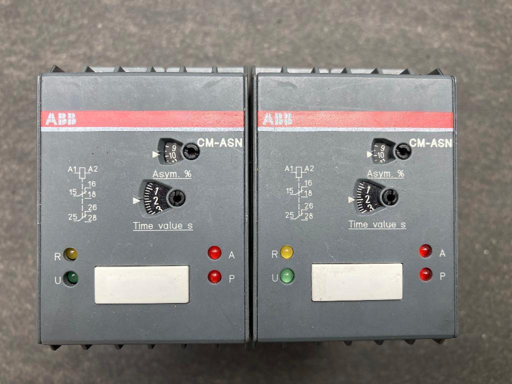 2 stuks ABB fasebewakingsrelais, Hobby en Vrije tijd, Elektronica-componenten, Zo goed als nieuw, Ophalen of Verzenden