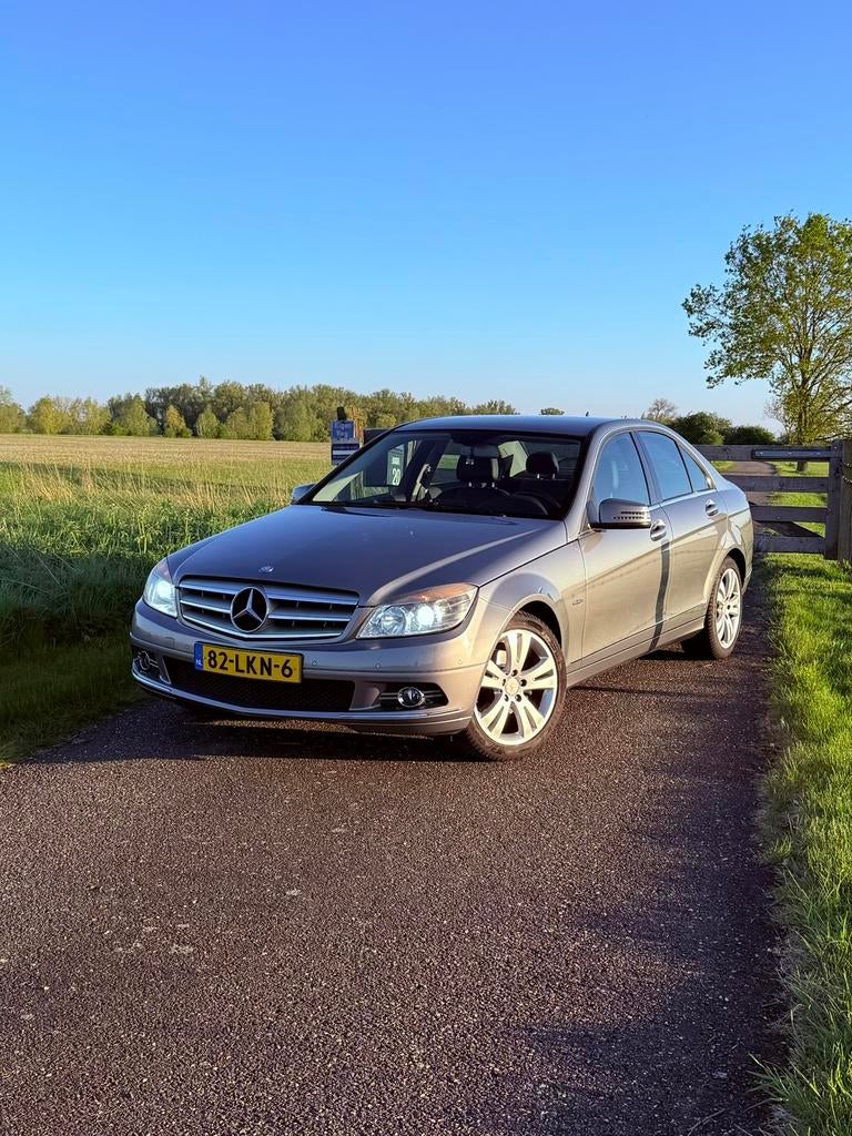 Mercedes-Benz C-Klasse 2.2 CDI C200 Sedan AUT 2010 NWE APK, Auto's, Mercedes-Benz, Automaat, Euro 5, 1800 kg, Zwart