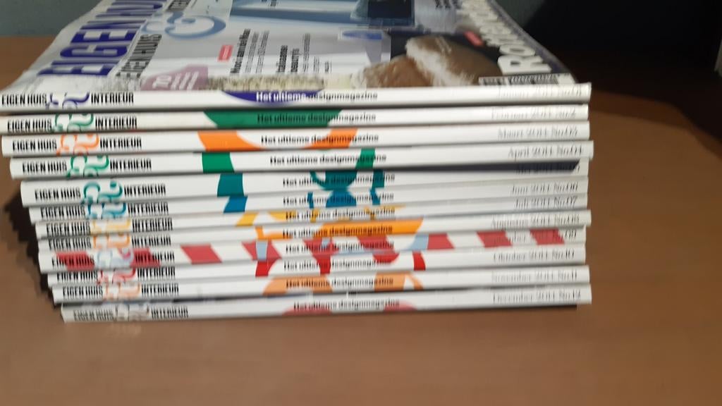 woontijdschriften  magazines zolderopruiming, Boeken, Tijdschriften en Kranten, Ophalen of Verzenden, Overige typen