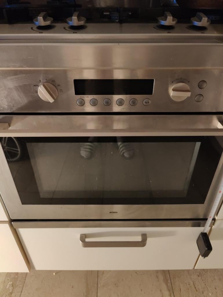 ATAG Inbouw Combi Oven - Defecte Ovenfunctie, Magnetron OK, 45 tot 60 cm, Ophalen of Verzenden, Oven met grill, Inbouw