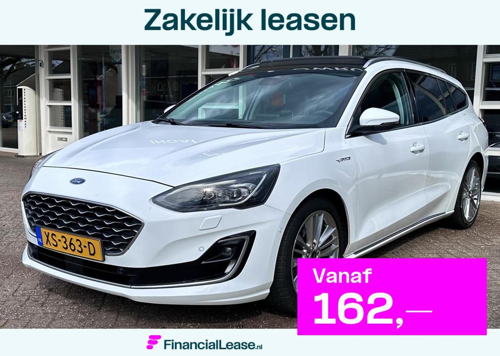 Ford Focus Wagon 1.0 EcoBoost Vignale Led, Pano, Leer, Camer, 125 pk, Gebruikt, Euro 6, 1283 kg