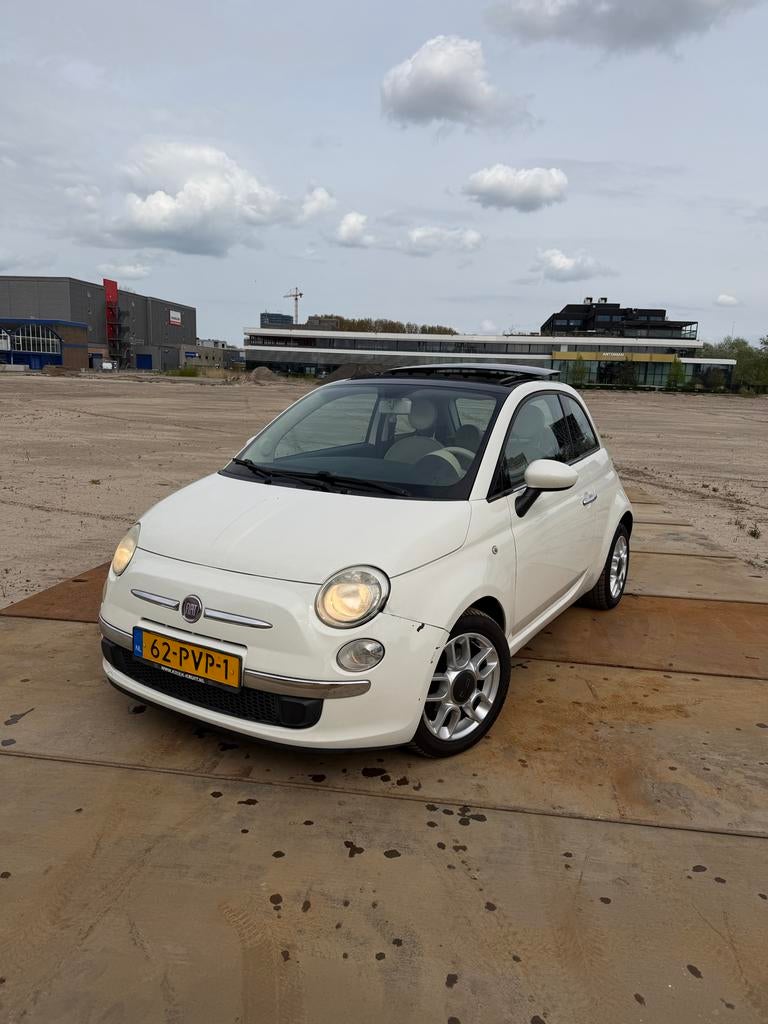 Fiat 500 0.9 Twinair 2011 Wit, Voorwielaandrijving, 31 €/maand, Origineel Nederlands, 24 km/l