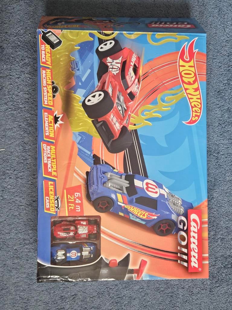 Carrera GO!!! Hot Wheels Racebaan  ZGAN, Ophalen, Racebaan, Zo goed als nieuw, Hot Wheels