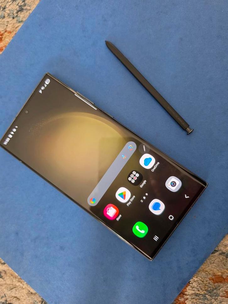 Samsung Galaxy S23 Ultra Groen - Krasvrij, 100% batterij, Telecommunicatie, Mobiele telefoons | Samsung, Ophalen of Verzenden