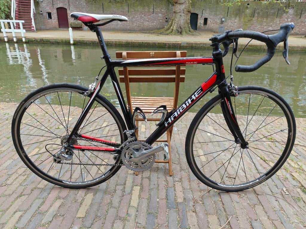 Haibike Tour 20 racefiets - Zo goed als nieuw, Aluminium, Zo goed als nieuw, 57 tot 61 cm, Meer dan 20 versnellingen