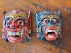 2 Balinese Barong maskers, Antiek en Kunst, Ophalen of Verzenden
