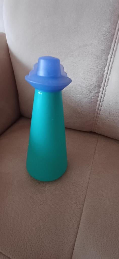 Tupperware fles voor olie of azijn., Ophalen of Verzenden, Zo goed als nieuw, Groen, Overige typen