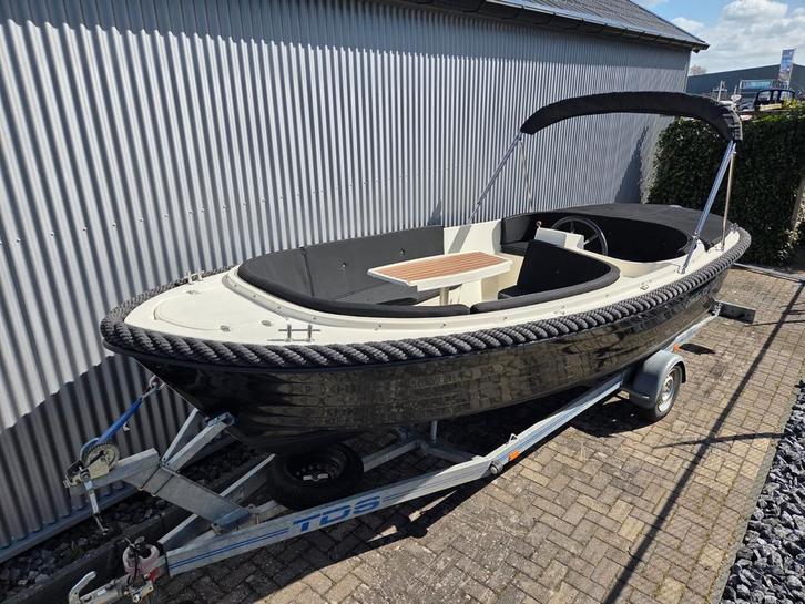 Corsiva 570 classic met trailer. Complete sloep, Watersport en Boten, Motorboten en Motorjachten, Gebruikt, Polyester, Tot 6 meter