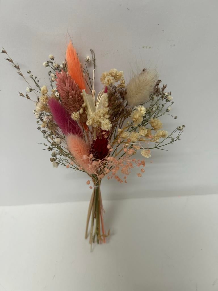 Droogbloemen Corsage - Bruiloft, Feest of Decoratie, Ophalen of Verzenden, Zo goed als nieuw