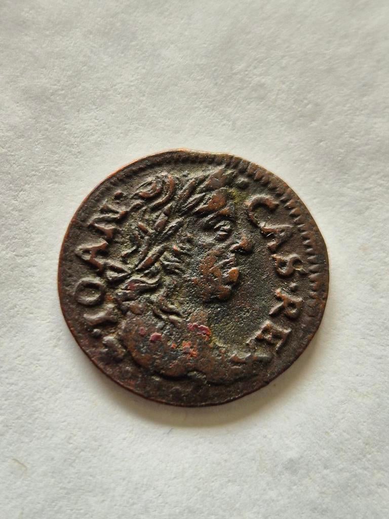 1 solidus 1661 Polen, Postzegels en Munten, Munten | Europa | Niet-Euromunten, Verzenden, Polen