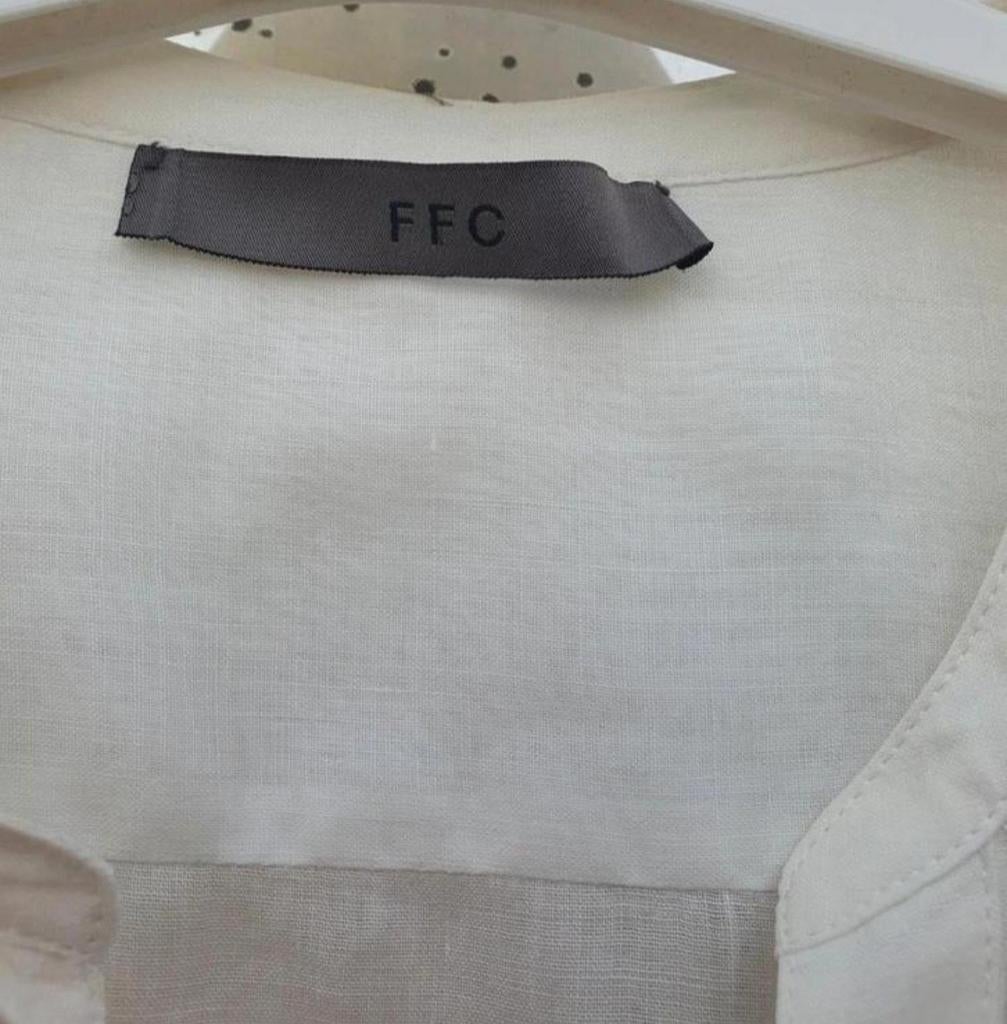 FFC linnen blouse., Verzenden, Wit, Maat 36 (S), FFC
