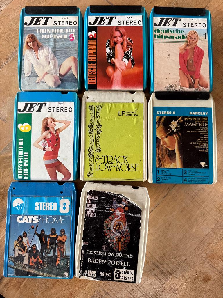 8-track cassettes, Audio, Tv en Foto, Cassettedecks, Ophalen of Verzenden, Enkel, Overige merken