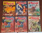 Trigië strips 12x, Meerdere stripboeken, Ophalen of Verzenden, Gelezen, Don Lawrence