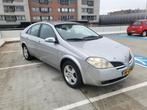 Nissan Primera 1.8 HB 2002 Grijs, Auto's, Voorwielaandrijving, Stof, 1281 kg, Mistlampen
