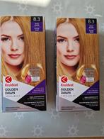 2x Kruidvat Golden Dawn Permanente Haarverf 8.3 Goudblond, Ophalen of Verzenden