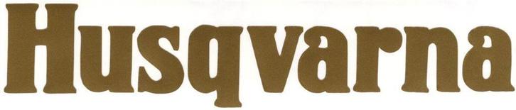 Husqvarna sticker #4, Motoren, Accessoires | Stickers, Ophalen of Verzenden