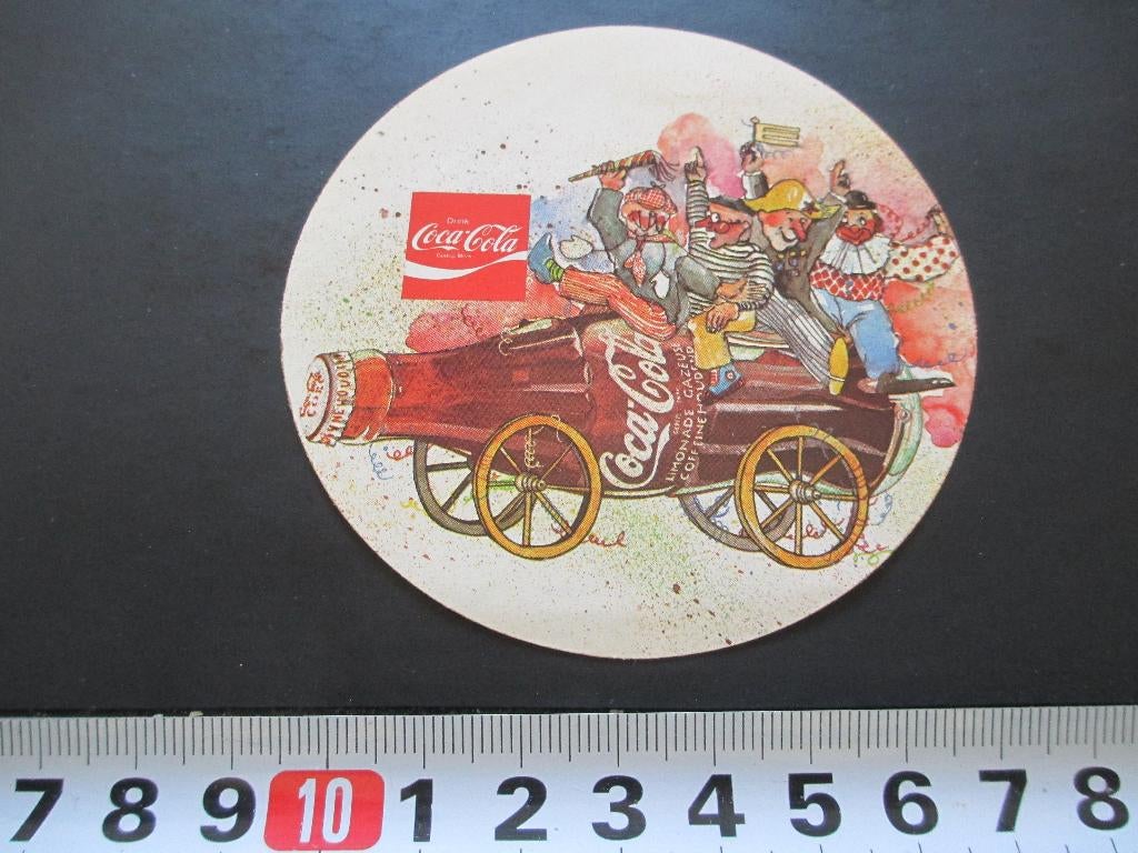 sticker frisdrank coca-cola strip fles carnaval optocht *, Ophalen, Zo goed als nieuw
