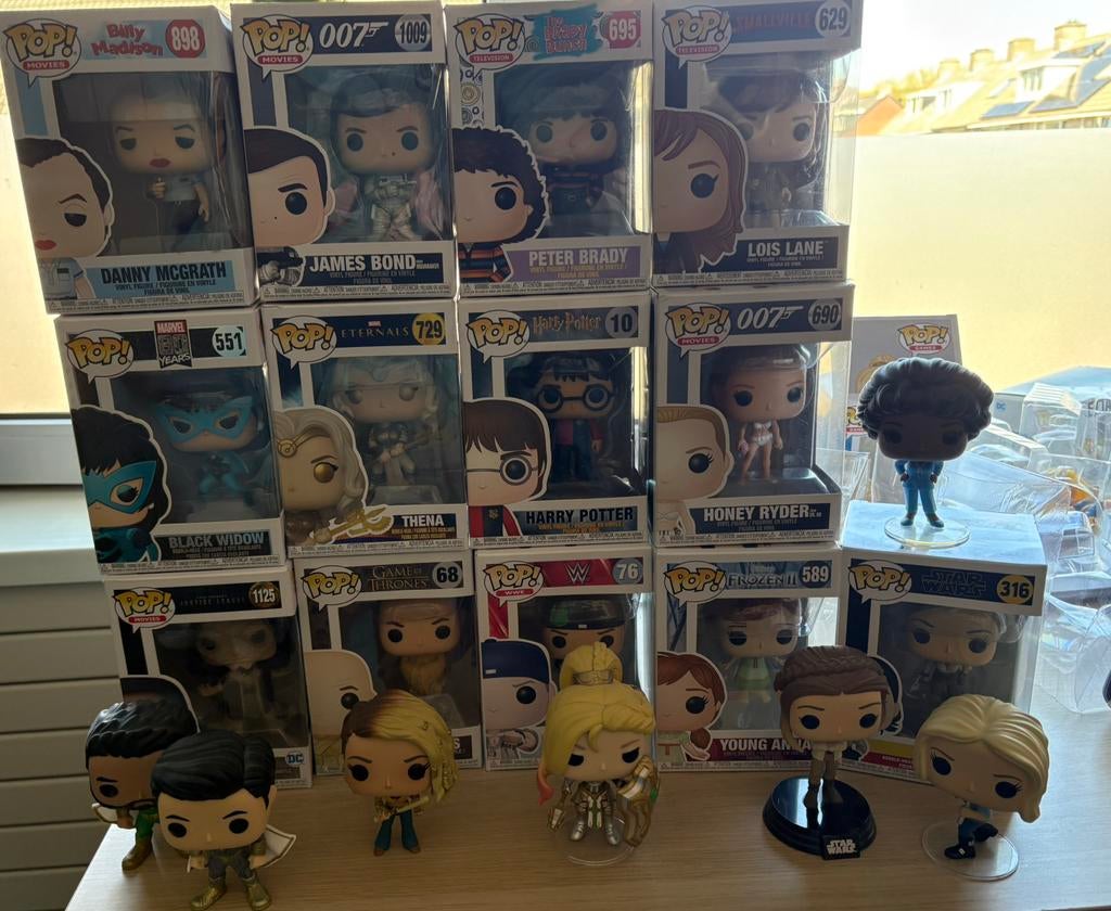 Funko pops, Verzenden, Zo goed als nieuw
