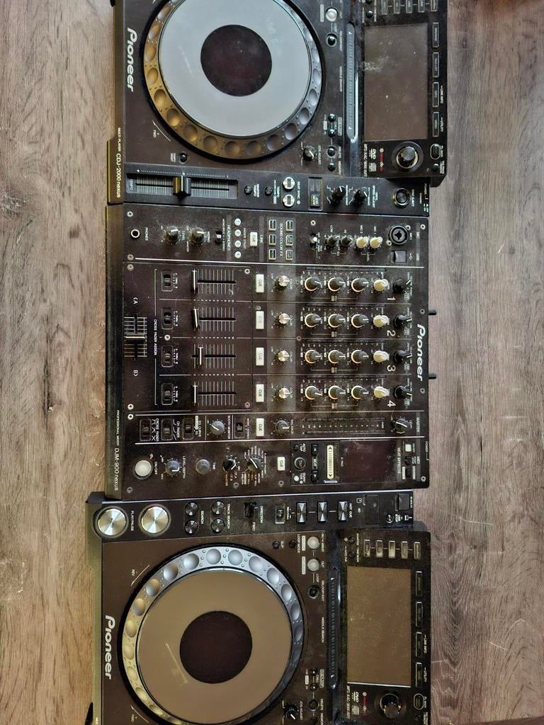 Pioneer DJ-set: CDJ-2000 Nexus en DJM-900 Nexus, Ophalen of Verzenden, Gebruikt, Dj-set, Pioneer