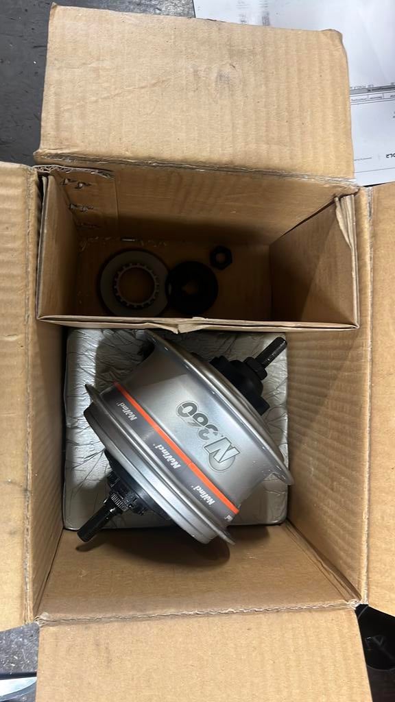 Nieuwe Nuvinci N360 naaf 36 gaats in doos, Wiel, Enviolo, Nieuw, Ophalen of Verzenden