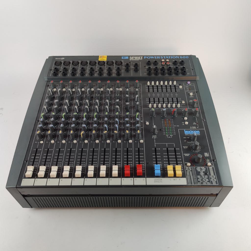 Soundcraft Spirit Powerstation 600 Mixer || Nu voor €209.99!, Ophalen of Verzenden, X, X, X
