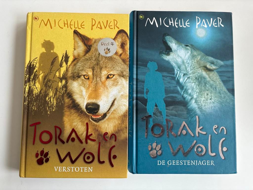 Torak en Wolf boeken - Michelle Paver (2 delen), Boeken, Ophalen of Verzenden, Gelezen, Fictie