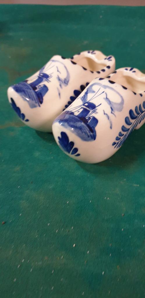 klompen delfts blauw , 2 stuks, Ophalen of Verzenden
