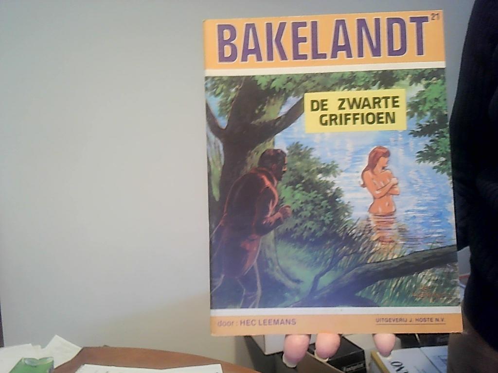 bakelandt nr 21 de zwarte griffioen eerste druk uit 1983, Eén stripboek, Ophalen of Verzenden, Zo goed als nieuw
