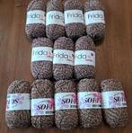 12 bollen gemêleerd katoen Brei- en haakgaren, Ophalen of Verzenden, Nieuw, Breien of Haken, Wol of Garen