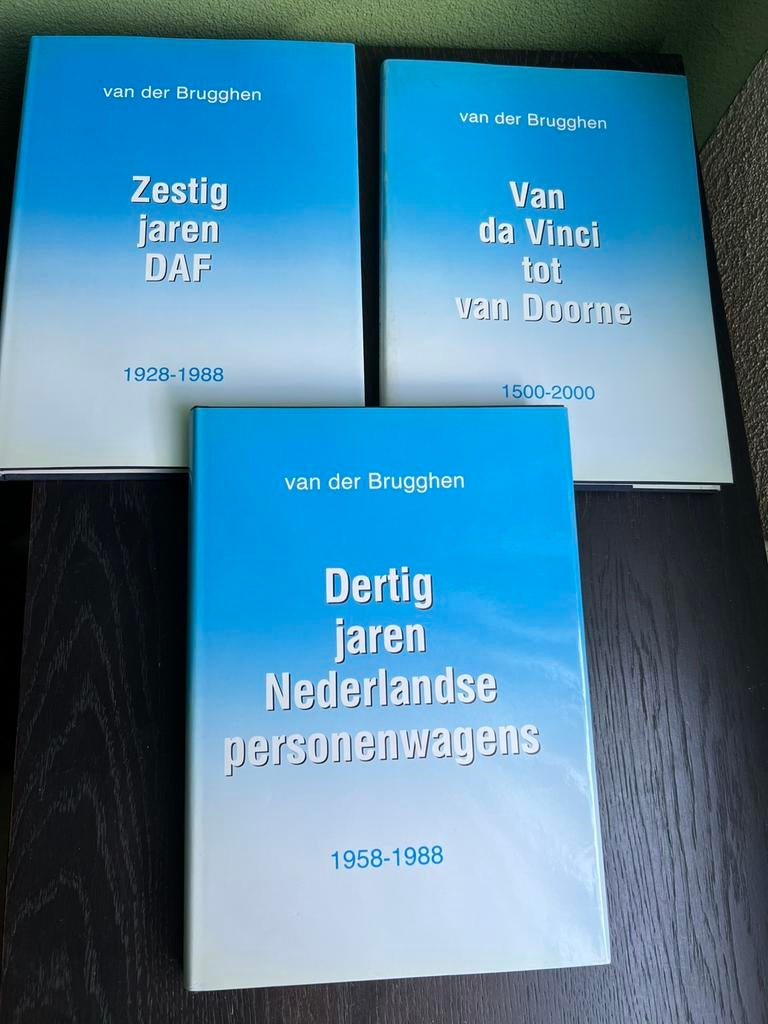 Joan van der Brugghen: 3 boeken over Daf, Ophalen of Verzenden, Zo goed als nieuw, Overige merken