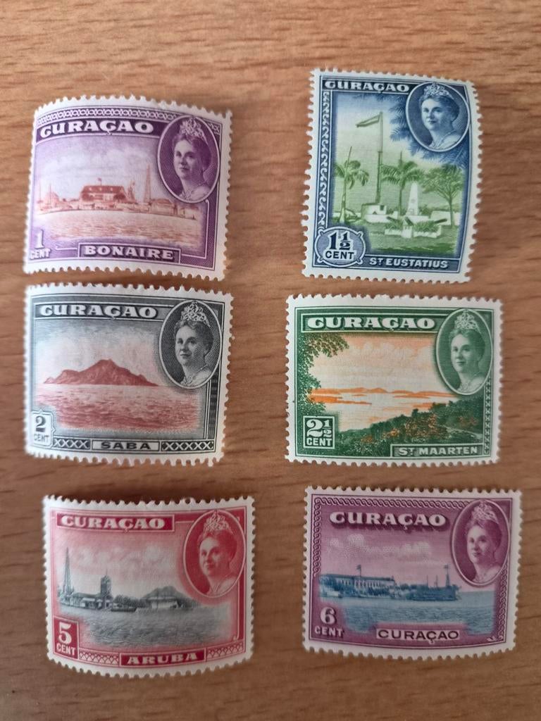 Curacao, Postzegels en Munten, Ophalen of Verzenden