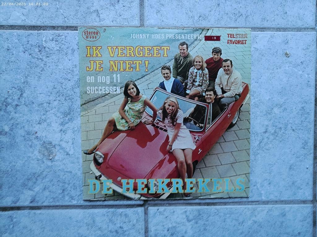 LP De Heikrekels - Ik vergeet je niet, Gebruikt, Fotohoes, Ophalen of Verzenden, Levenslied of Smartlap
