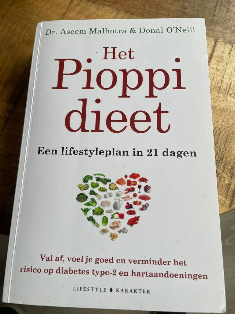 Pioppi Dieetboek., Boeken, Gezondheid, Dieet en Voeding, Ophalen of Verzenden, Zo goed als nieuw, Dieet en Voeding