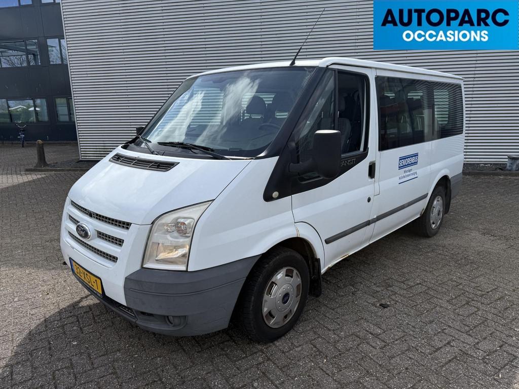 Ford Transit Kombi 300S 2.2 TDCi Ambiente 9 PERSOONS, AIRCO,, Auto's, Voorwielaandrijving, Euro 5, Gebruikt, Wit