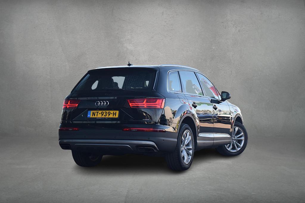 Audi Q7 3.0 TFSI quattro Pro Line + 7p | 7 Pers. | Pano | Le, 2005 kg, Gebruikt, Zwart, Leder